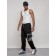 Sports male trousers, size 54, black color
