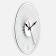 Watching clock, interior "loft 1", d-39 cm, silent
