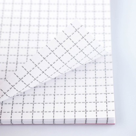 Notepad on the crest in a cage A7, 40 liters. Cover coated paper "Anime"-2