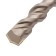 Denzel 705049, double spiral, Cobalt W-Tip, SDS Plus, 20 x 460 mm.