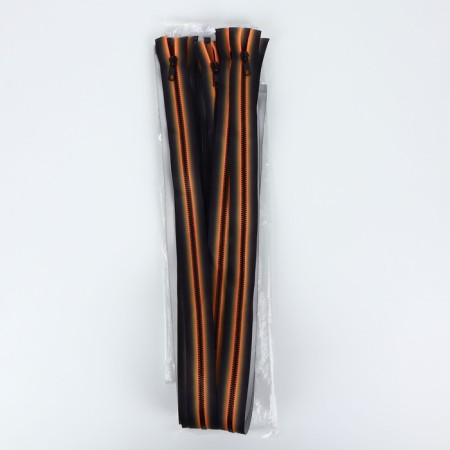 Lightning "Tractor", No. 5, detachable, castle machine, 90 cm, orange/black color-3