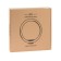 LED ring lamp M33, lamp 32 cm, 10 watts, black