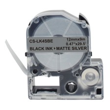 Картридж ленточный Cactus CS-LK4SBE черный для Epson LW300/LW400/LW700/LW600P/LW1000P/K400/   107409