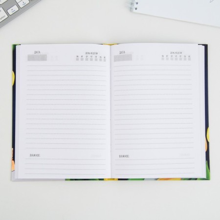 Diary "The best teacher", a solid cover, A5 format, 80 sheets-2