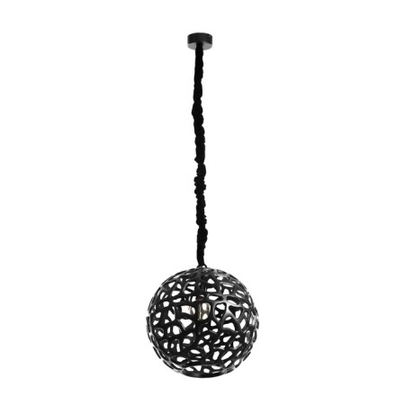 Ceiling light "Scythian" black 1x40W, E27, 45x45x50 cm-1