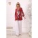 Female blouse, size 46, red color