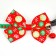 Collar "balls", 30 x 1 cm, kapron, red