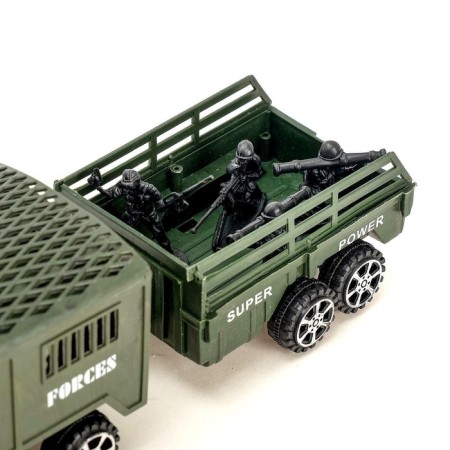 The inertial “Army” machine, with a trailer, mix-4