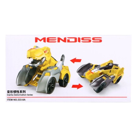 Raptor robot, inertial, transforms, yellow color-4