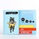 Gift set: 2 covers for a passport, blue color
