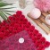 Roses soap fuchsia, set 81 pcs