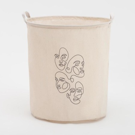 Textile Ethel basket "Find Yourself", 45*55 cm-1