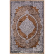 Rectangular carpet IPEK MEKIK ERVA, size 300x400 cm, Gray/terra color