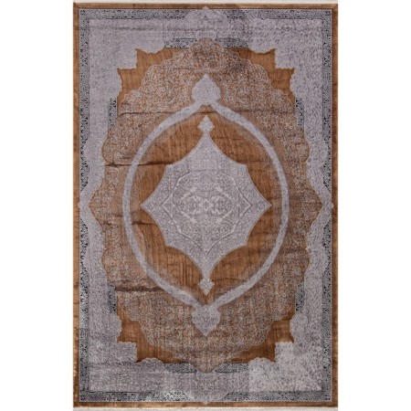 Rectangular carpet IPEK MEKIK ERVA, size 300x400 cm, Gray/terra color