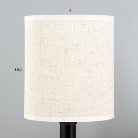 Table lamp "Mirabel" E27 40W black 16x16x36.5 cm Risalux-2