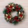 New Year's Wreath D-26 cm "Cozy fairy tale" berries cones flowers