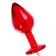 Lollice Sosuchki "Anal sleeve small Whiskey", the color is red, 29 g