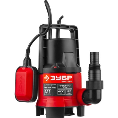 Drainage "Zubble" NPG-M1-400, for dirty water, 400 watts, 125 l/min, pressure 5 m