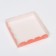 Box for cookies, pink, 15 x 15 x 3 cm