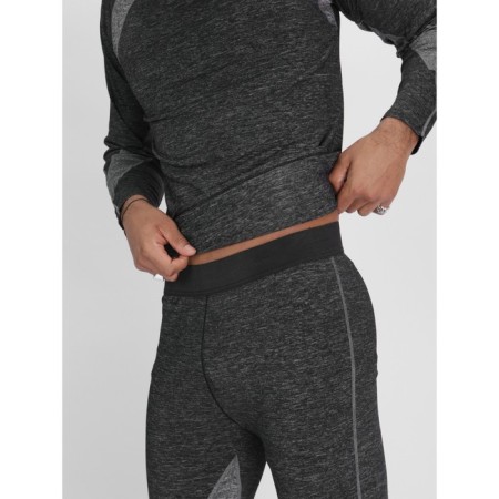Male thermal underwear, size 52-54, dark gray color-3