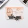 Hair hair clip "Patricia" bow, 7 cm, black