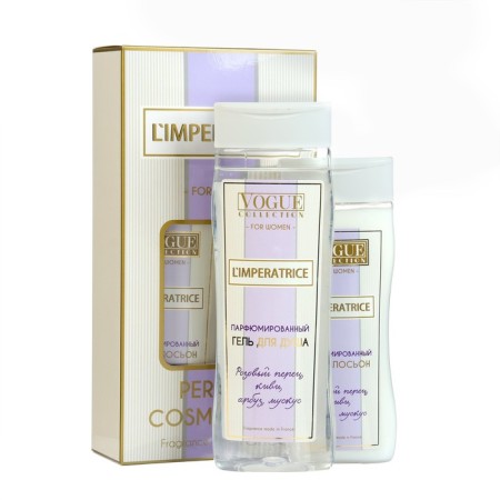 Gift set of L`IMPeratRICE: shower gel, 250 ml + creamyonon, 200 ml
