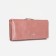 Women's wallet on magnets, pink color