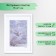 Photo frame plastic "Rainbow" 15x21 cm, white