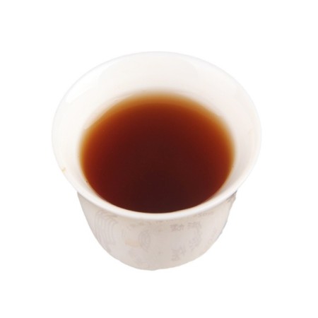 Chinese sustained black tea "Shu puer. Old dates", 250 g, 2019, Yunnan, brick-3