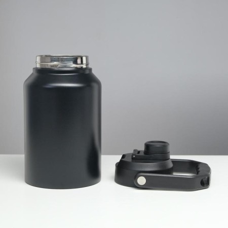Thermos, 2 l, the Bidon trail, retains heat 48 hours, black-3