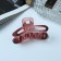 Hair crab "Candy" matte paper clips, 7 cm, mix