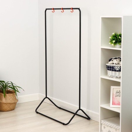 Rainbow clothing stand, 82.5 × 42 × 150 cm, black color-1
