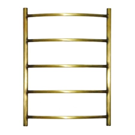 Water towel Domoterm "Calipso", P5, 5 crossbars, 500 x 500 mm, bronze