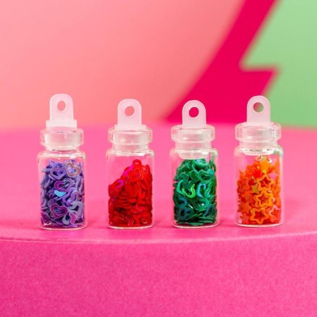 A set of sequins for nail decor Time to be Beauty, 12 colors-1