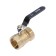 Ball valve "STM" Optima, internal/internal thread 1 ", pen