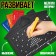 The training tablet "Magnetic drawing", New Year, black color, 375 holes