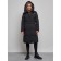 Coat insulated winter female, size 50, black color