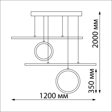 Slotnel Light Dimmone IP20 LED 4000K 116W, with PDU-2