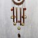Wind Music Metal "Ganesha" 4 tubes, 5 bells 65 cm