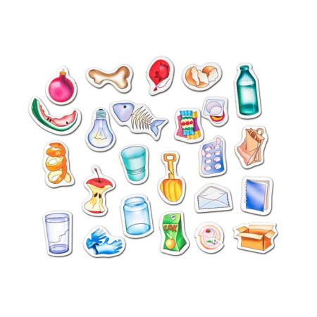 Game set "garbage truck" 24 items-3