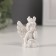 Souvenir Polystone "Angel in the Crown" White Mix 3x3x5 cm