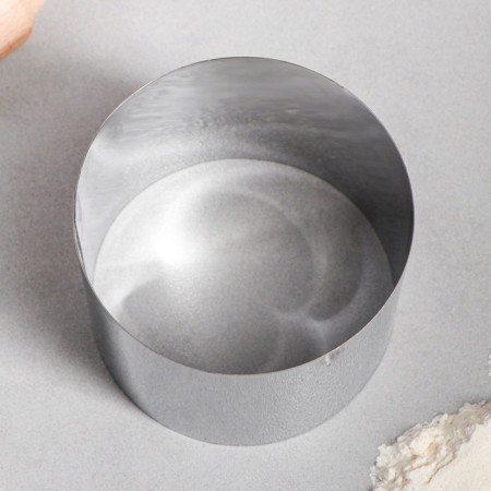 Baking and layout form "Circle", H-8.5, D-10 cm-1