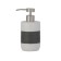 Axentia Athen dispenser for liquid soap from ceramics Ø 7.5x16 cm, volume 400 ml