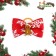 New Year's elastic band "spark", red