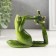 Souvenir Polystone "Frog - Yoga" 9.5x6x11 cm