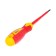 Dielectric bison screwdriver, professional, three -component handle, SL4 x 100 mm