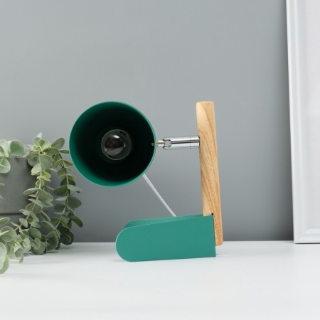 Table lamp "Prestige" 1x40W E27 Green 13x12x24cm-5