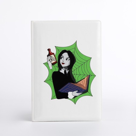Cover for passport, white color-1