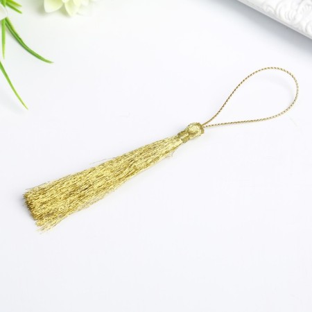 Brush, gold 8 cm-1