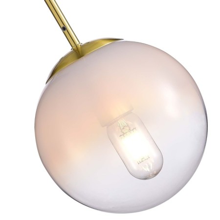 STL LUCE Sus. SL1190.203.01. Cassius. 1x60 W, E27, 20x20x40 cm, golden color-4